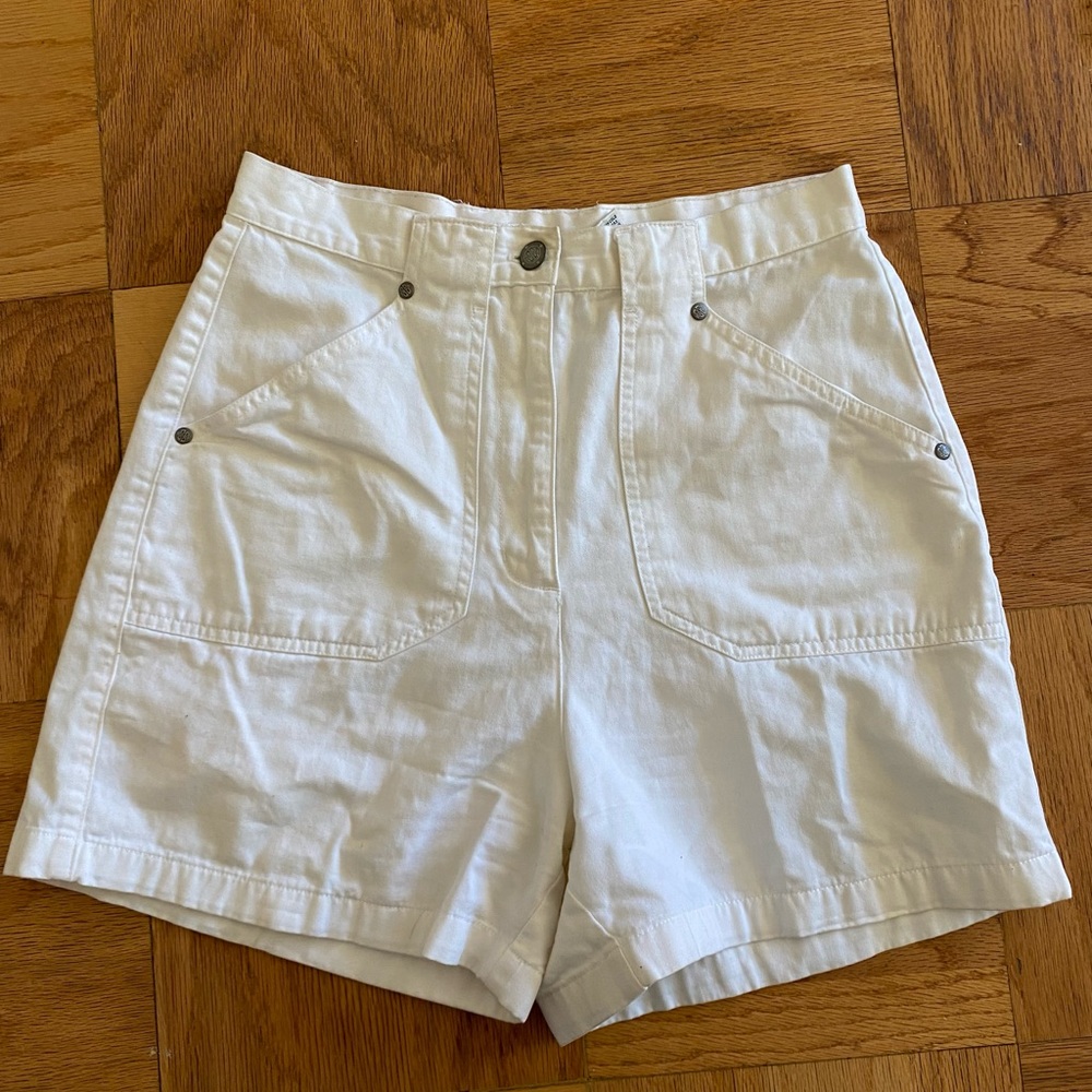 Vintage white Billblass chino shorts